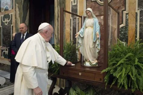 Pope Francis Asks Immaculate Virgin Mary To Intercede For Us After