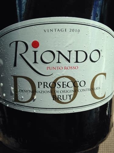 Riondo Punto Rosso Prosecco Brut Vivino Us