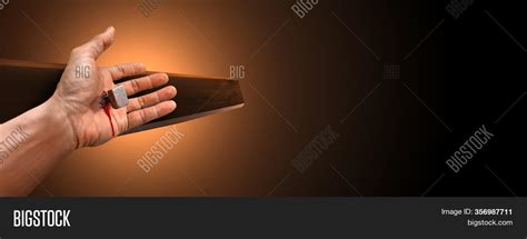 Hand Nailed On Cross Image And Photo Free Trial Bigstock
