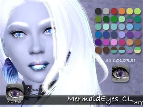 The Sims Resource Mermaid Eyes By Taty Sims 4 Downloads Sims 4 Cc