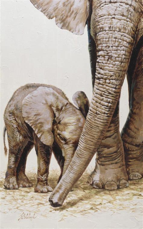 Elephant Poster Knoxville Zoo 25 X 13 Kandk Wildlife Art