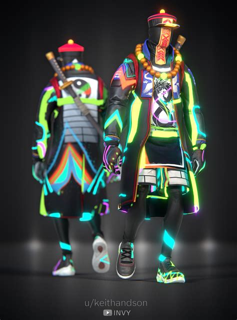 All fortnite skins database fortniteskin com the leading. Fan-made neon skin style for Paradox : FortNiteBR