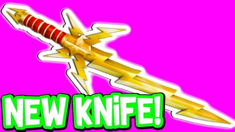 They Added A New Knife To Roblox Assassin Youtube