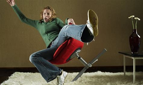 The Science Behind Why You Fall Back In Your Chair Daily Mail Online