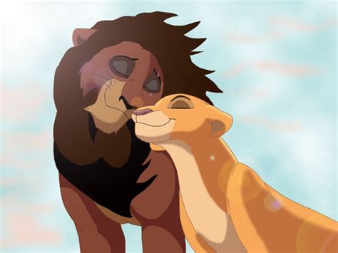 Kovu And Kiara By Redtabby On Deviantart Lion King Series Lion King Fan Art Lion King 2 Lion