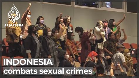 indonesia passes landmark bill to tackle sexual violence youtube