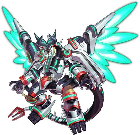 Borreload Savage Dragon Duel Monsters Konami Yu Gi Oh Absurdres Highres Official Art