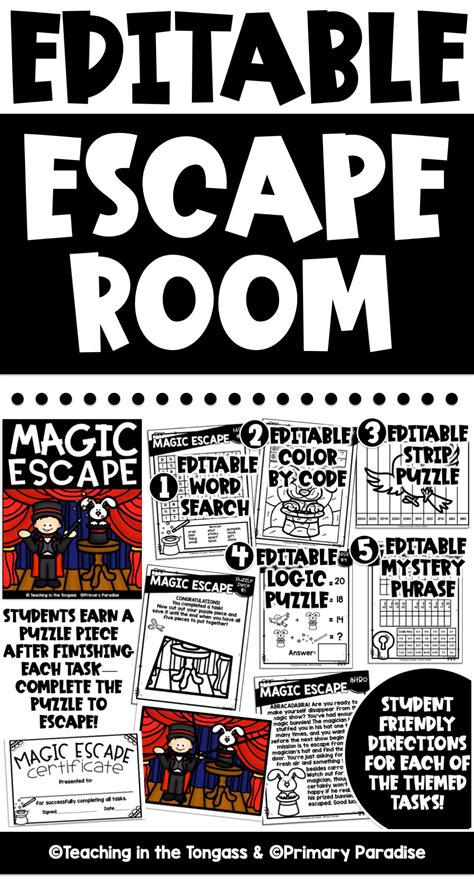Room escape · play free online games. Magic activities for kids! These editable escape rooms for ...