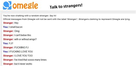 S Omegle Talk To Strangers You Re Now Chatting With A Random Stranger Say Hi Official Messages