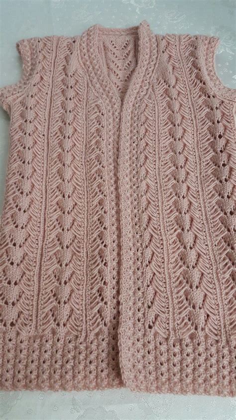 Baby Knitting Patterns Crochet Vest Pattern Free Knitting Stiches