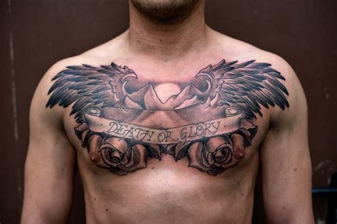 The best bet is to choose a concept you really care about and find an artist whose style you really love. Chest tattoos Designs and Ideas (photo) | TattooIdeas.info