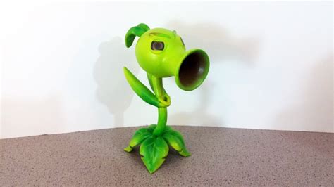 free stl file peashooter plants vs zombies garden warfare 🎲・object to download and to 3d print