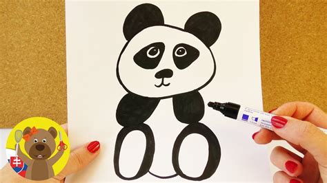 Ako Sa Kreslí Panda Ako Nakresliť Pandu Návod Na Kreslenie