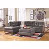 Alliston Gray 2PC Sectional w/ LAF Chaise 0N2-201LC-2PC | Ashley | AFW.com
