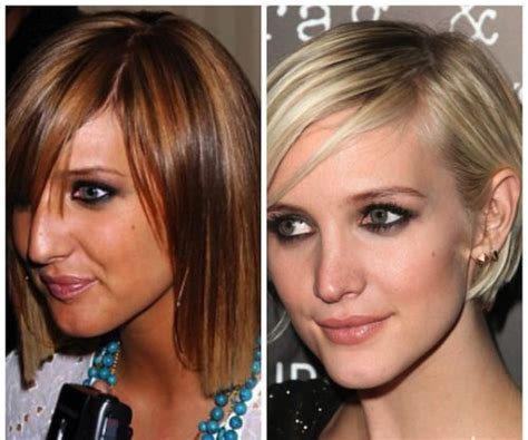 Ashlee Simpson Nose Job Before Afterdeck Picture On Left Looks Like