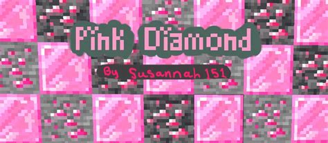 Pink Diamond Minecraft Texture Pack