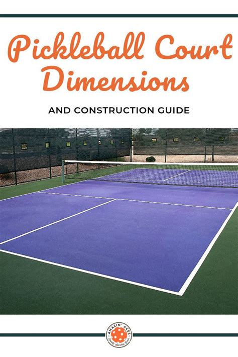 Home / pickleball court dimensions, rules, how to play. Pickleball Court Dimension & Construction Guide (With ...