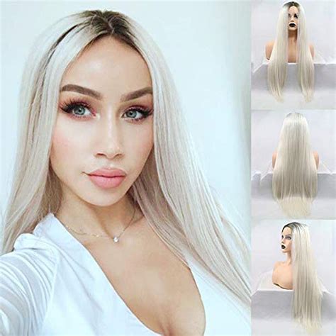 Buy Platinum Blonde Karrisa Hair Platinum Blonde Lace Front Wigs