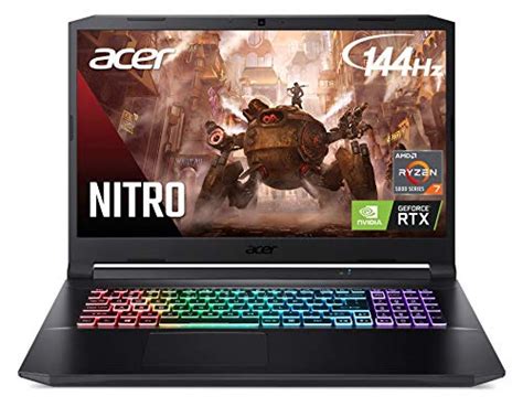 Acer Nitro 5 An517 41 R0rz 173 Inch Fhd 144hzamd Ryzen 7 5800h