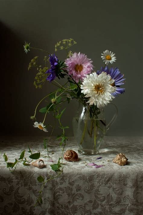 By Elena Kolesneva 500px Flower Painting Still Life Flowers