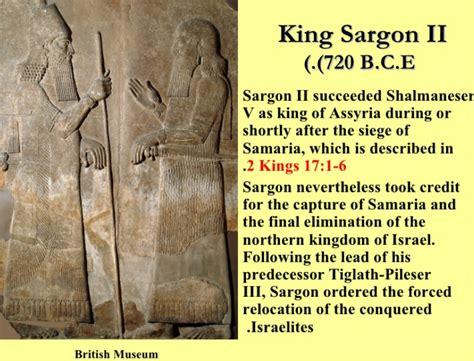 Sargon Ii And The Fall Of Samaria Mark And Jackie Photos