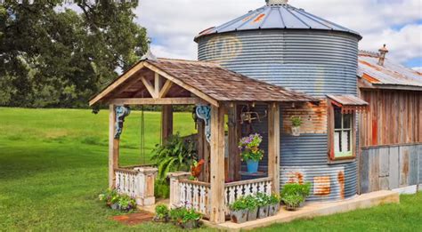 This Unique Tiny Grain Silo Guesthouse Is Something To Behold Inner