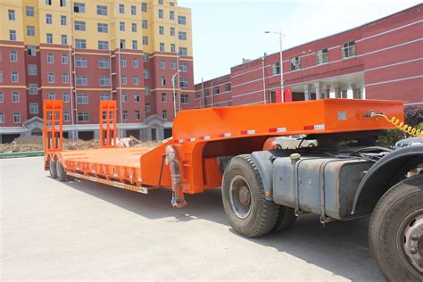 Military Lowboy Trailer100 Ton Lowbed6 Axle 150 Ton Lowbed Semi