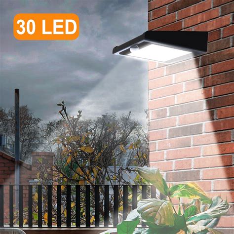 30 Led Solar Lights Outdoor Super Bright Iextreme Solar Motion Sensor