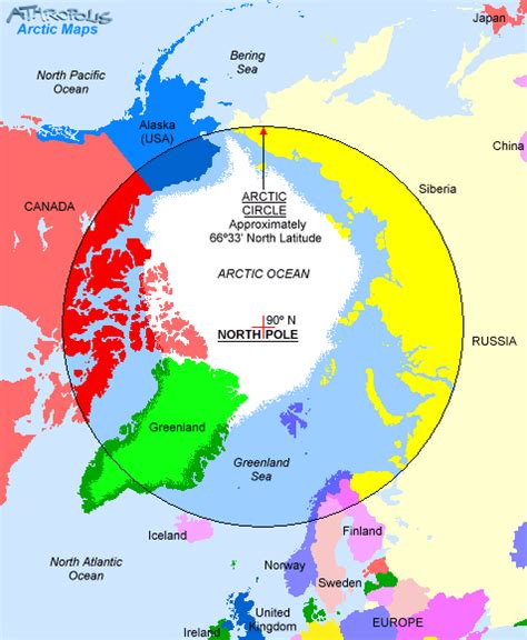What Are The Countries Within The Arctic Circle Quora
