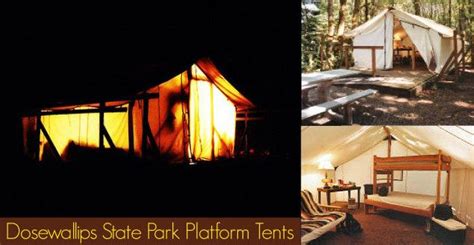 Maybe you would like to learn more about one of these? PLATFORM TENTS at Dosewallips State Park (Olympic ...