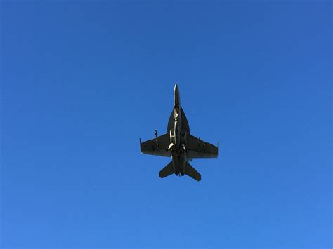 Fighter Jet Flying Overhead