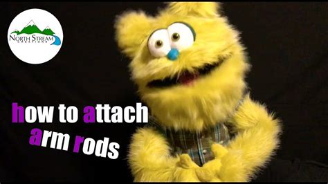 The Kiwi Show How To Attach Arm Rods To Your Puppet Youtube