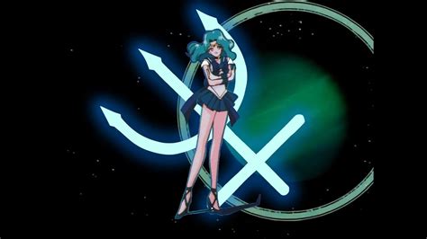 Super Sailor Neptune Transformation Neptune Crystal Power Sailor Moon Eternal Version Fan