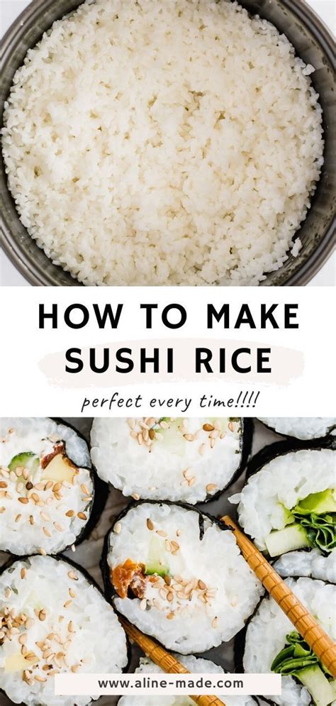 Learn How To Make Sushi Rice In A Rice Cooker Perfectly Every Single