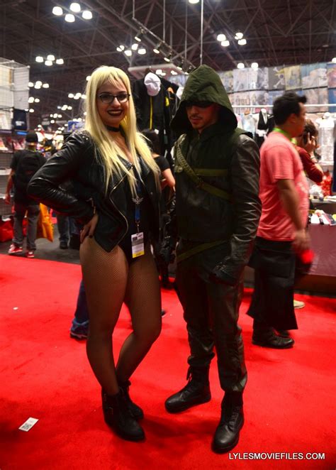 new york comic con cosplay arrow and black canary lyles movie files