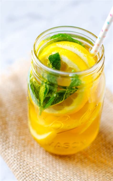 Lemon Mint Green Tea Wendy Polisi