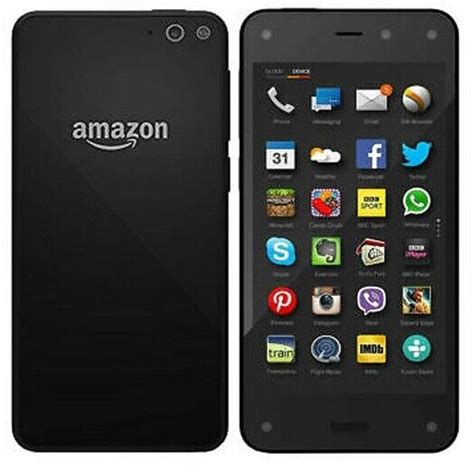 Amazon Fire Phone Fire Phone 32gb Black Unlocked Smartphone For