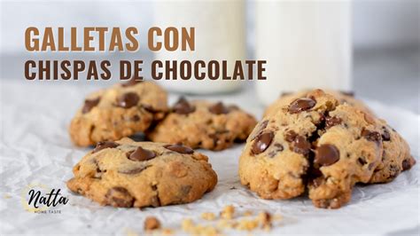 GALLETAS con CHISPAS de CHOCOLATE y nueces receta casera fácil YouTube