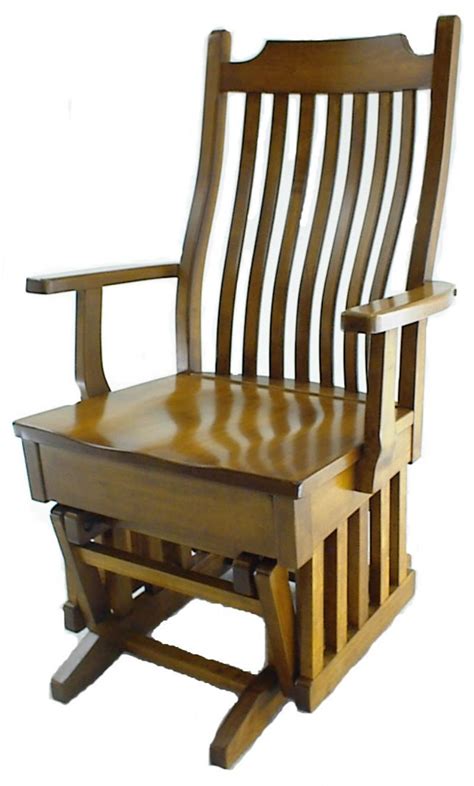 Classic Mission Glider From Dutchcrafters Amish Furniture