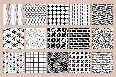 20 Hand Drawn Patterns Psd Png Vector Eps Format Download Design