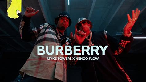 BURBERRY - Myke Towers & Ñengo Flow 「LETRA」