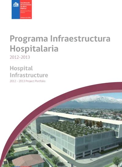 Programa Infraestructura Hospitalaria