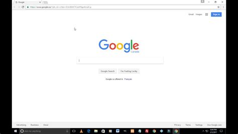 I would like to have google as my homepage. About us | Restore Homepage