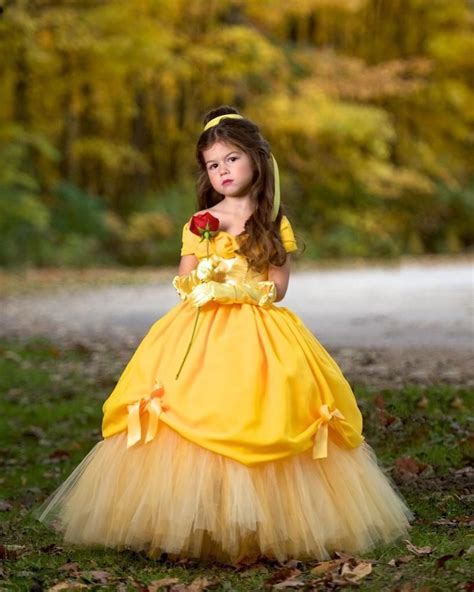 Belle Dress Princess Belle Tutu Dress Belle Costume Beauty Etsy In