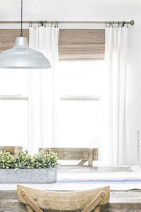 You can pull this off in any style, just use. 12 Best Simple Farmhouse Window Treatments Style You Need ...