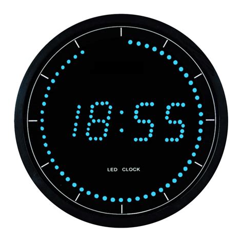 Buy Electrical Led Digital Wall Clock Online Purely Wall Clocks
