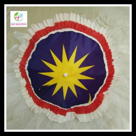 Payung Merdeka Bendera Malaysia Jalur Gemilang Umbrella Malaysian Flag Shopee Malaysia