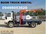 Boom Truck For Rent