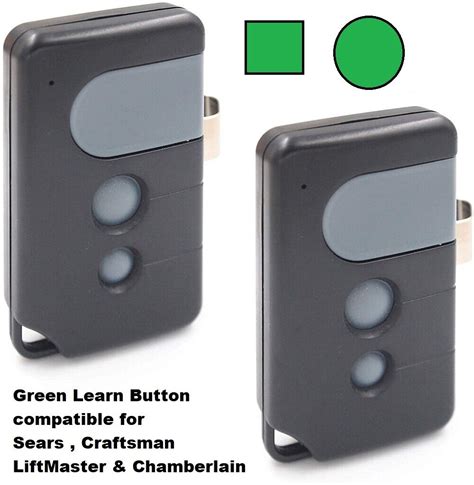 2 For Sears Craftsman Garage Door Opener Remote Control 3 Button 53879