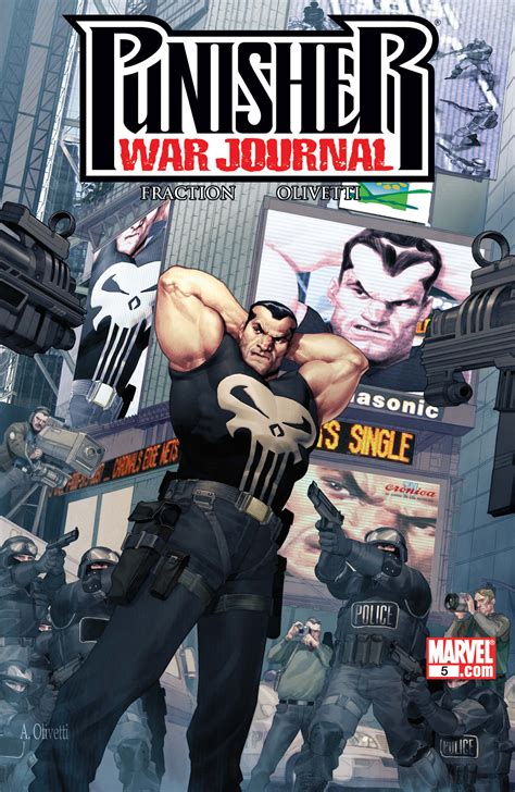 Punisher War Journal 2006 5 Comic Issues Marvel